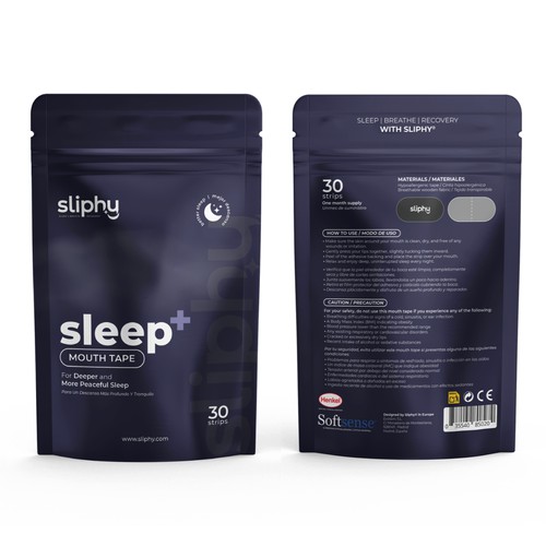 Packaging Design for Mouth Tape Product