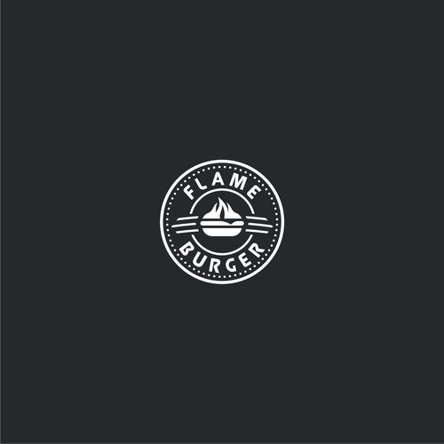 flame burger