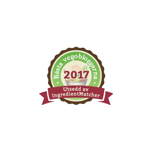 Food blog award badge