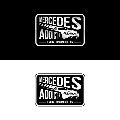 logo concept for mercedes addict