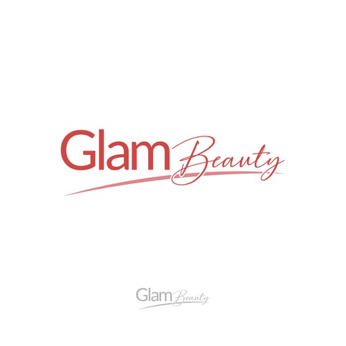 Logo Glam Beauty