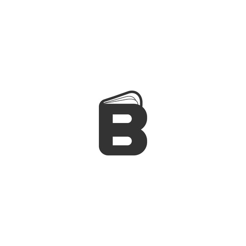 Simple and bold logo for BlackBook