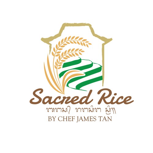 Sacred Rice Logo