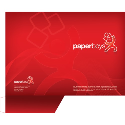 Paperboys - Sample Folder Design