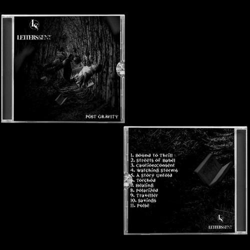 CD Covers for LETTERSENT band