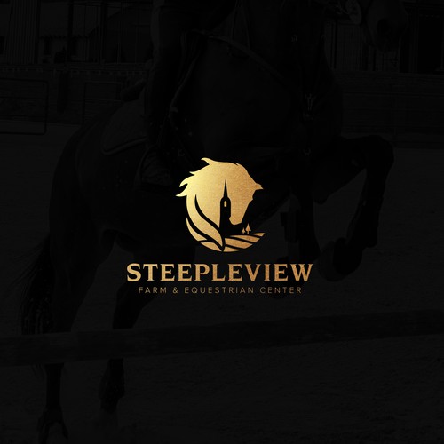 Logo concept for equestrian center