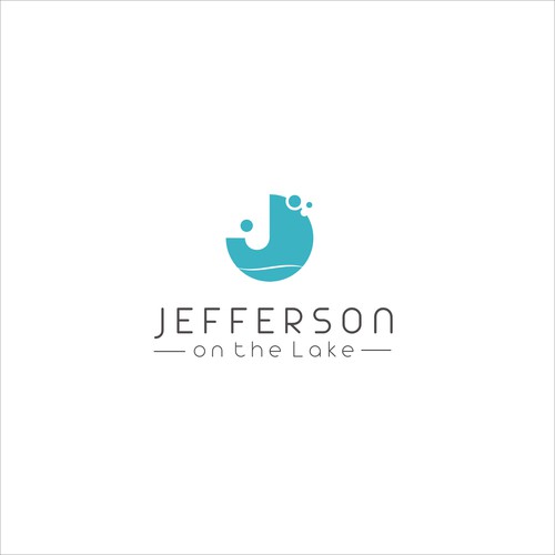 rebranding an apartment community that sits alongside a small lake