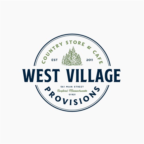 Badge Logo Design for West Village