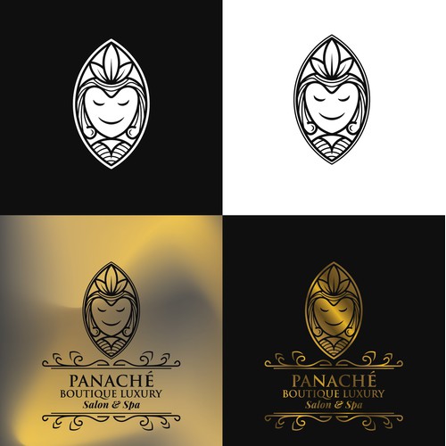Unisex Hairdressing Salon Logo