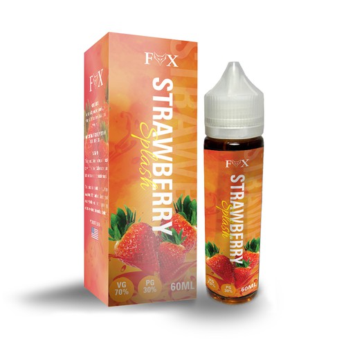 Label Concept for Flavoured Vapes