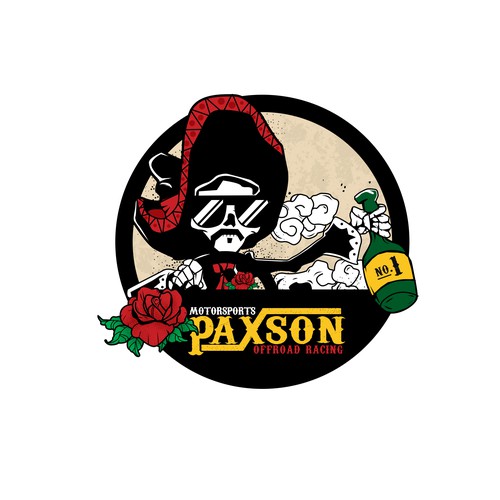 Logo concept for Paxson Offroad Motorsports