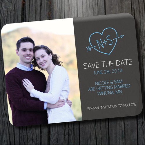 Love is In the Air! Help us Design an Awesome Save The Date for our Wedding!