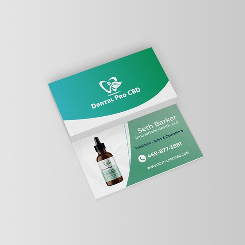 Dental Pro CBD Business Card 