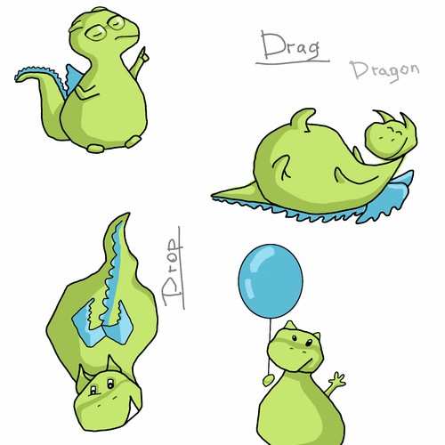 Dragon for a company selling project management software
