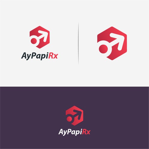 ayPapiRX logo design