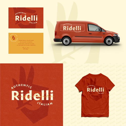 Ridelli Brand Mock Ups