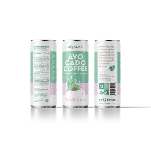 Avocado Coffee Packaging