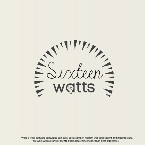 Logo for sixteen watts