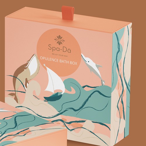 Package design of Bath Bombs