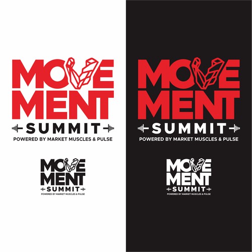 logo concept for movement summit