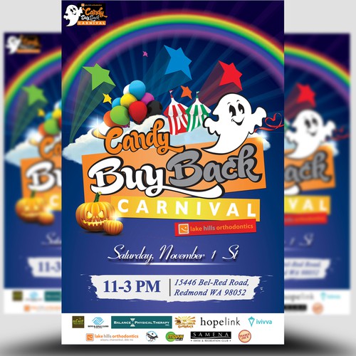 Candy Buy Back Carnival Poster