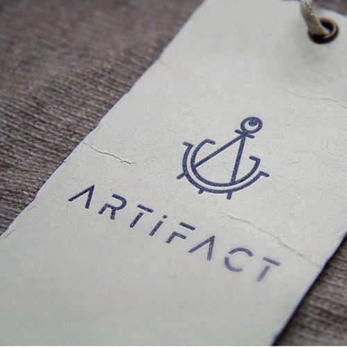 Minimal style logo for a fashion designer