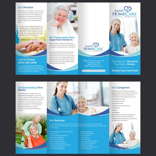 Brochure for Home Health Agency