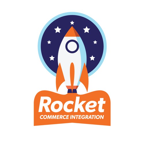 Rocket logo concept