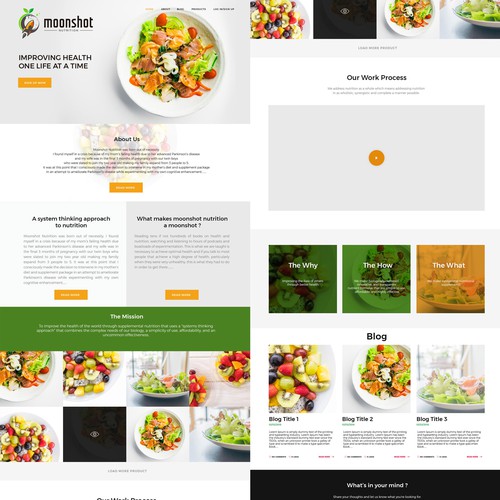 Moonshot web page