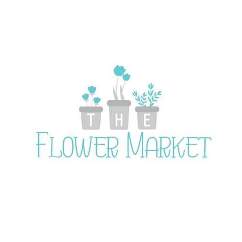 Flower Market Logo