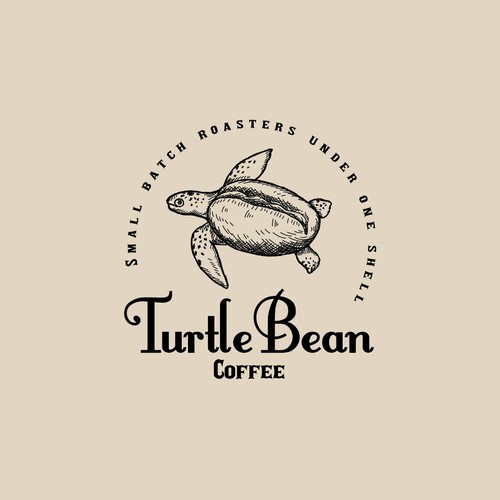 Logo concept for Turtlebean coffee
