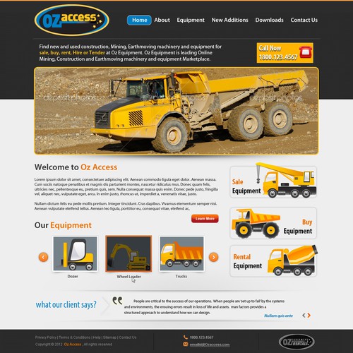 Oz Access needs a new website design