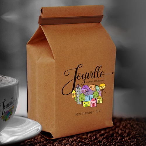 Logo for coffee brand Joyville