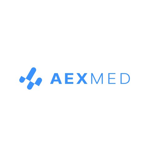 Simple logo for contact software in the medical and insurance industry