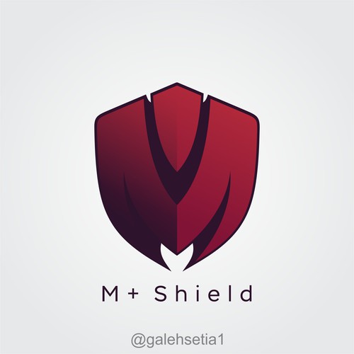 M letter and shield