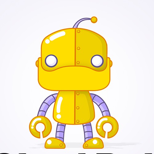 Mascot and Logo design for Stunt Bot, Entertainment Studio