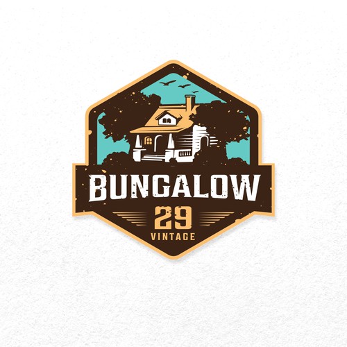 Logo concept for a Vintage Home Decor Seller