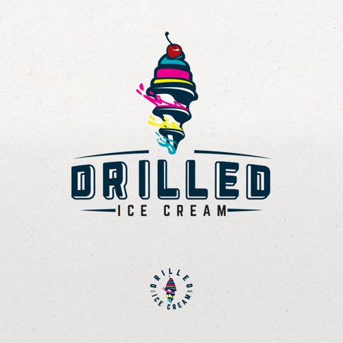 Drilled Ice Cream