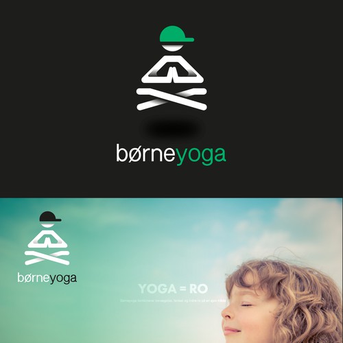 Logo concept for yoga instructor, aimed at youth market 