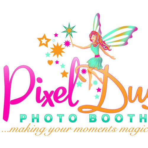 Logo for Pixel Dust Photo Booth