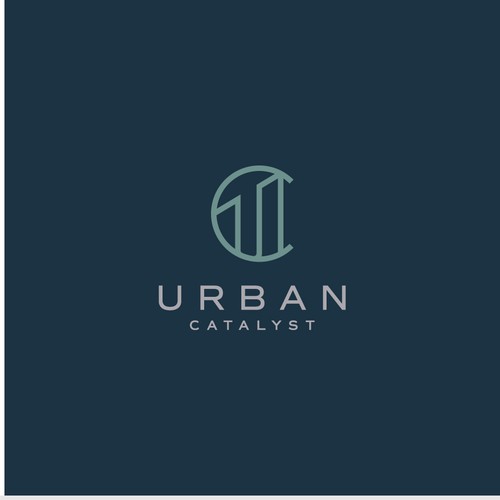 Strong logo for real estate development company