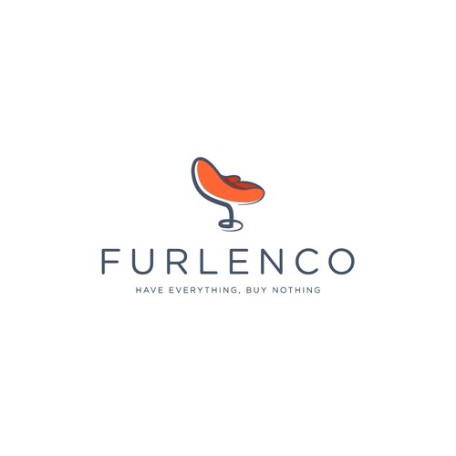 Logo proposal for a furniture rental company.