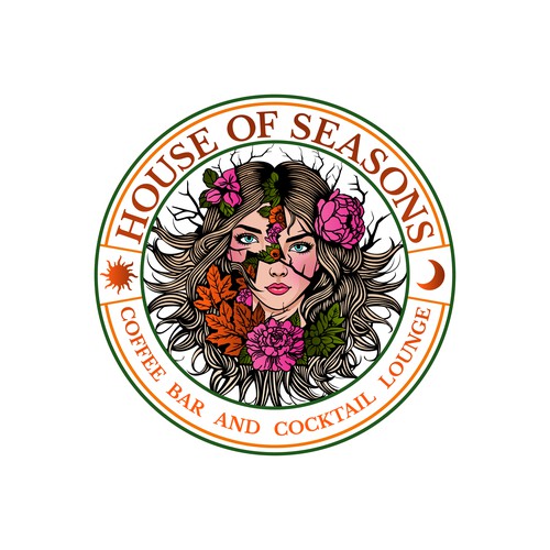 Creation of the distinctive visual brand identity for House of Seasons Coffee Bar and Cocktail Lounge.