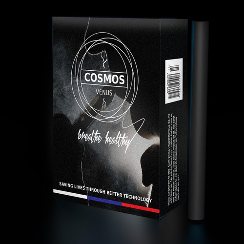 Cosmos breathe healthy branding