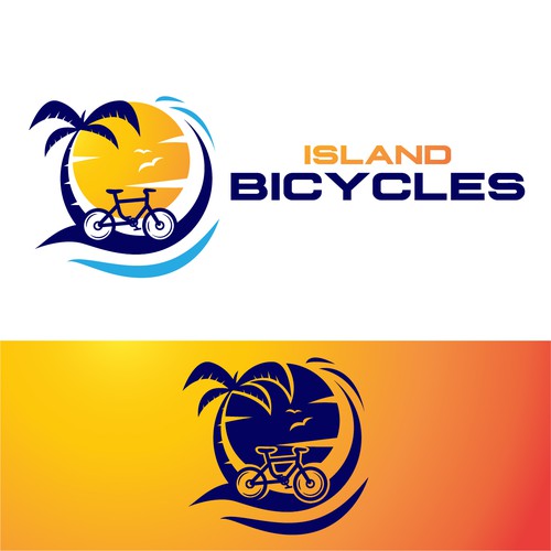 Island Bicycles Logo Design