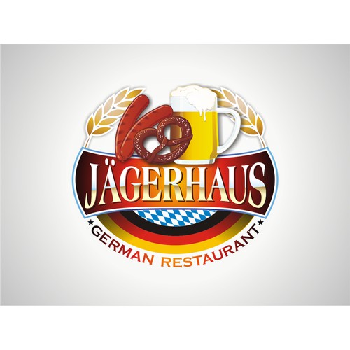 Fun logo needed for casual German restaurant.