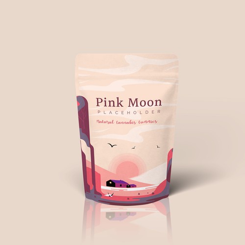 Gummies Pouch design concept for pinkmoon