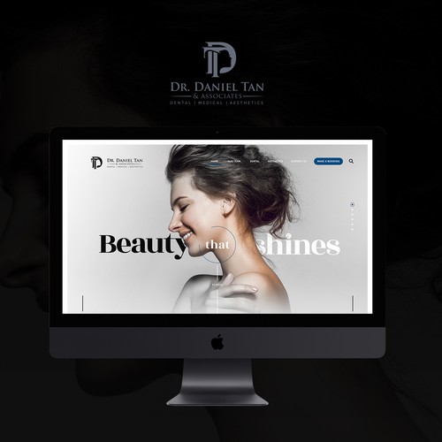 Website for dental and facial surgery clinic.