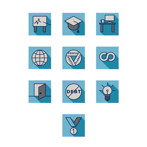 Icons for Company Vision
