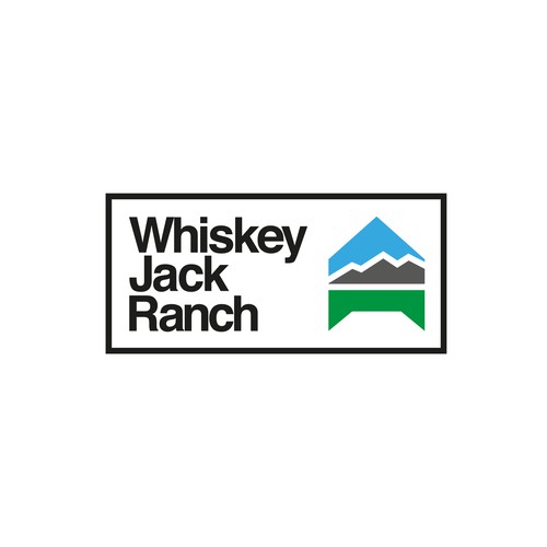 Whiskey Jack Ranch - Logo for a ranch in Colorado